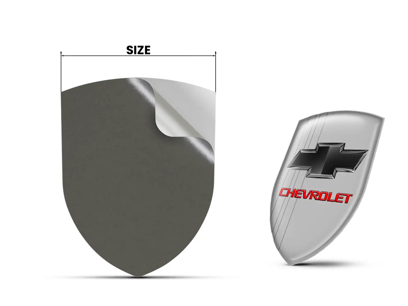 Chevrolet Etichette Adesive Business Robuste Chic Regolabili
